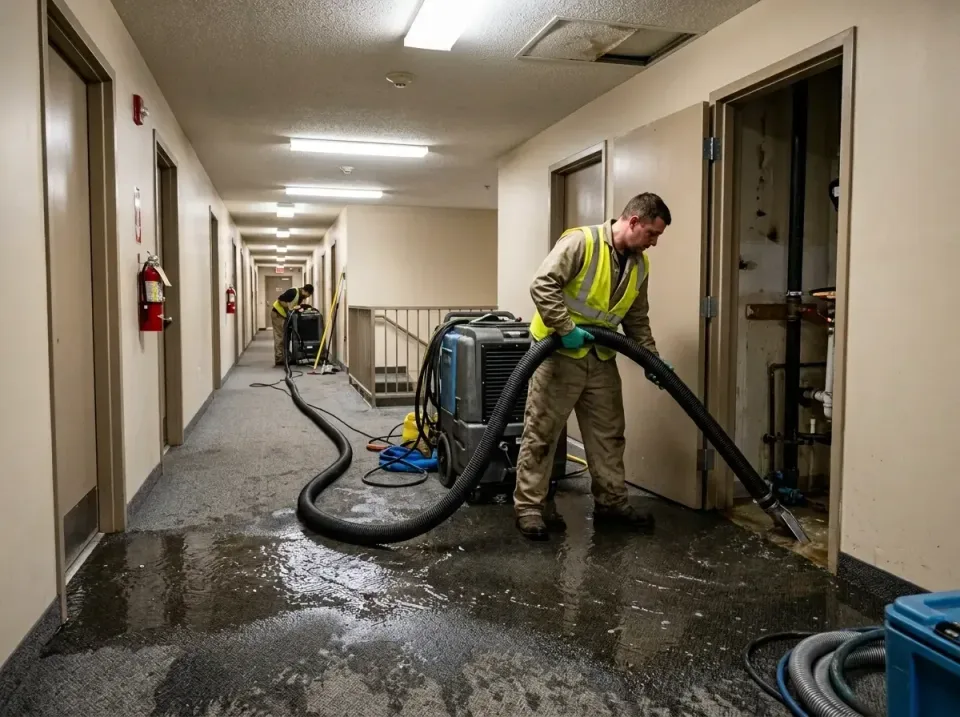 multi-unit-apartment-hallway-f-005 — frequently asked questions, Emergency Burst Pipe Water Extraction & Removal in Roma, TX